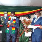 President ED Mnangagwa officially launched the Electronic Passport (e-passport) at the Civil Registry Department, Chiwashira Building in Harare.
